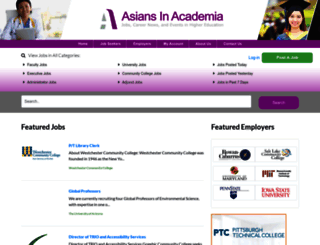 asiansinacademia.com screenshot