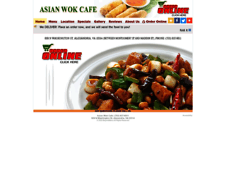 asianwokcafealexandria.com screenshot