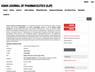 asiapharmaceutics.info screenshot