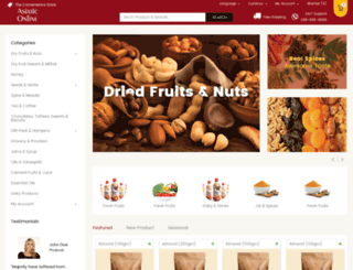 asiaticdryfruits.com screenshot
