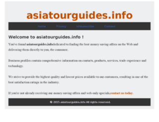asiatourguides.info screenshot