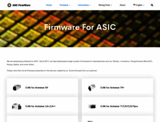asic-firmware.com screenshot