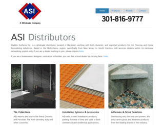 asidistributors.com screenshot