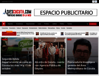 asiescucuta.com screenshot