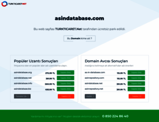 asindatabase.com screenshot