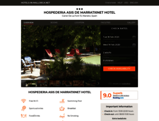 asis-de-marratxinet.marratxi.hotels-in-mallorca.net screenshot