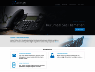 asistantelekom.com.tr screenshot
