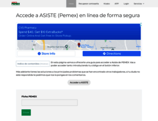 asistepemex.com.mx screenshot