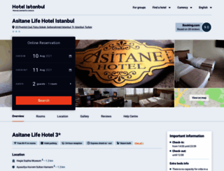 asitane-life-hotel.hotel-istanbul.net screenshot