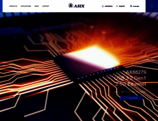 asix.com.tw screenshot