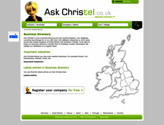 ask-christel.co.uk screenshot