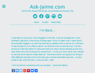 ask-jaime.com screenshot
