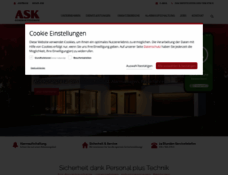 ask-sicherheitsdienste.de screenshot