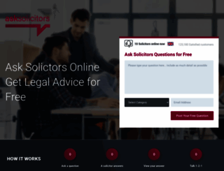 ask-solicitors.co.uk screenshot