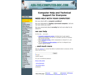 ask-the-computer-doc.com screenshot
