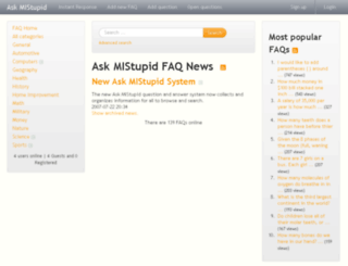 ask.mistupid.com screenshot