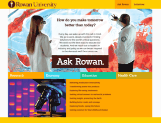 ask.rowan.edu screenshot