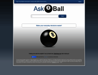 ask8ball.net screenshot