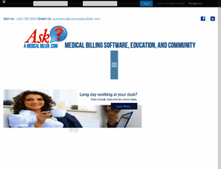 askamedicalbiller.com screenshot