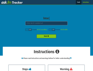 askfm-tracker.net screenshot