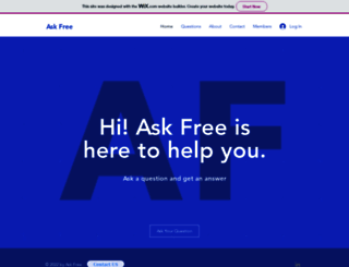 askfree.info screenshot