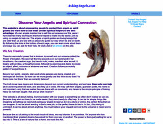askingangels.com screenshot