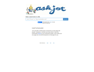 askjot.com screenshot