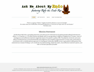 askmeaboutmyendo.org screenshot