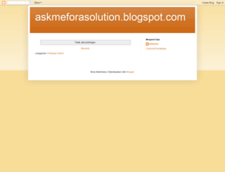 askmeforasolution.blogspot.in screenshot