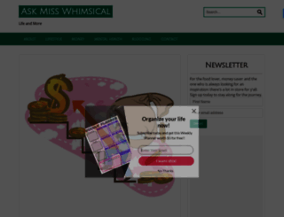 askmisswhimsical.com screenshot