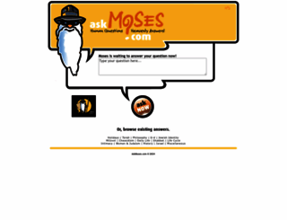 askmoses.com screenshot