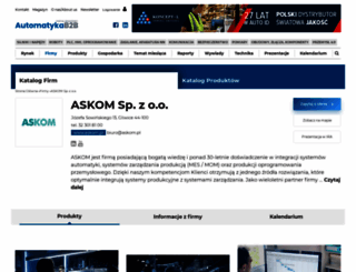 askom.automatykab2b.pl screenshot