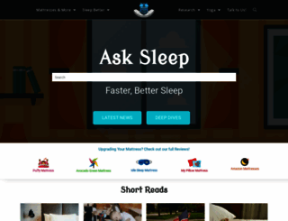 asksleep.com screenshot
