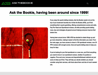 askthebookie.com screenshot
