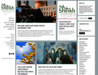 askthesheikh.com screenshot