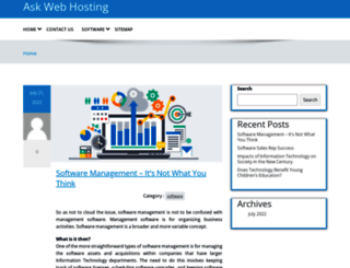 askwebhosting.info screenshot
