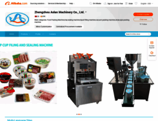 aslanmachinery.en.alibaba.com screenshot