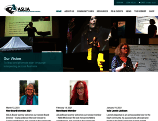 aslia.com.au screenshot