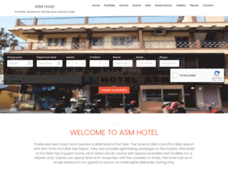 asm-hotel-port-blair.wchotels.com screenshot