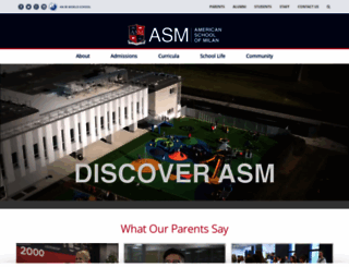 asmilan.org screenshot