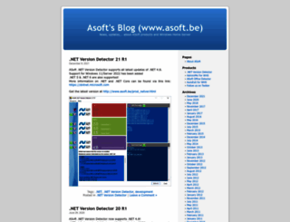 asoftblog.wordpress.com screenshot