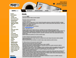 asopol.cz screenshot