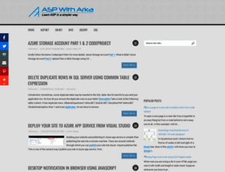asp-arka.blogspot.com screenshot