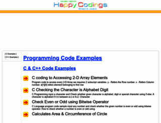 asp.happycodings.com screenshot