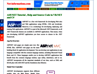 asp.net-informations.com screenshot
