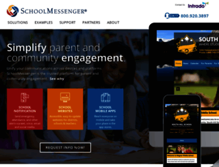 asp.schoolmessenger.com screenshot