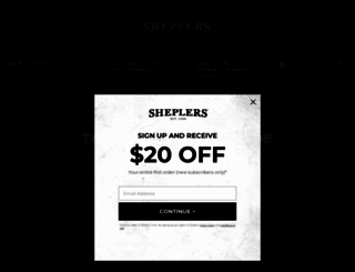 asp.sheplers.com screenshot