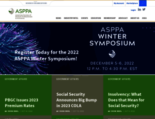 aspa.org screenshot