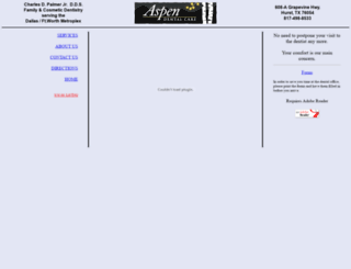 aspen-dentalcare.com screenshot