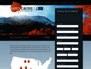 aspen-grove.com screenshot